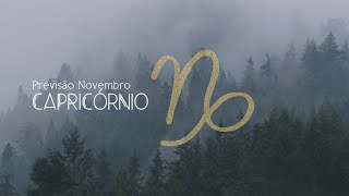 Signo Capricórnio Forecast Novembro [upl. by Bartie]