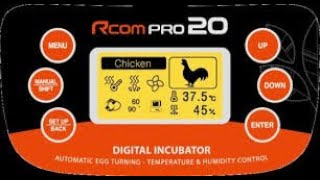 The Rcom Pro 20 incubator [upl. by Ezzo]