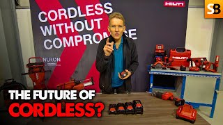 Hilti Nuron Platform  More Power Than Corded or 36V [upl. by Moser]