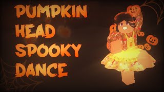 Pumpkin Head Spooky Dance  Dance Your Blox Off  Solo [upl. by Llekcir383]