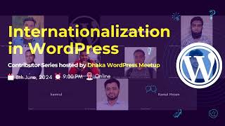 Internationalization in WordPress Bangla  Dhaka WordPress Meetup [upl. by Philbin935]