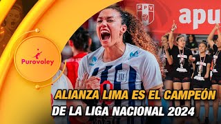 PURO VÓLEY P38 T01  ¡ALIANZA LIMA ES EL CAMPEÓN DEL VÓLEY PERUANO [upl. by Syst]