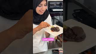 Lava cake full recipe on my YouTube channel hkrbakingacademy hkrshorts youtubeshorts [upl. by Luo]