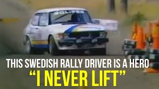 Lifting is not an option Amazing hillclimb attack by Swedish hero in a SAAB with engine trouble [upl. by Anaert819]