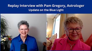 Replay Interview with Pam Gregory Astrologer 382024 [upl. by Nonad356]