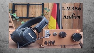 LM386 Audion für Kurzwelle selbst basteln [upl. by Drawde]