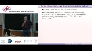 Amos Nevo Representation theory effective ergodic theorems and applications  Lecture 4 [upl. by Ybok]