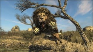 Cabelas Dangerous Hunts  Hunting LioNS 1080p [upl. by Awra992]