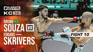 KC36 Bruno Souza vs Edgars Skrivers [upl. by Weslee]