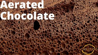 Aerated Chocolate  How to Make Homemade Aero Bars [upl. by Allenrac]