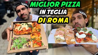 MIGLIOR PIZZA IN TEGLIA DI ROMA [upl. by Attenna]