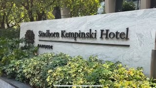 Sindhorn Kempinski Bangkok Thailand Grand Executive Suite Room with executive lounge access [upl. by Suivat]