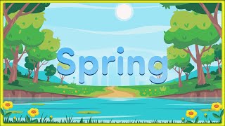 Seasons for Kids  Learn the Four Seasons  Spring Summer Autumn amp Winter [upl. by Rainger]