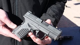 NEW Springfield XDs 9  SHOT Show 2013 [upl. by Acirret79]