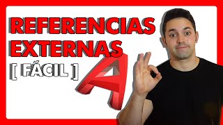 🤯 Cómo USAR las REFERENCIAS EXTERNAS en AUTOCAD 🔥 XREF y REFX Rápido y Fácil 🔥 [upl. by Ziegler]