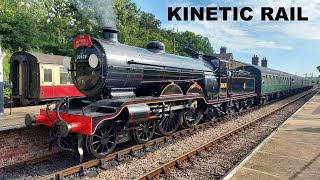 32424 BEACHY HEAD First Public Running at Bluebell Railway [upl. by Eidson639]