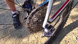 Pinchazo de bici de montaña en la sierra de la Navela en Murcia [upl. by Drusy928]