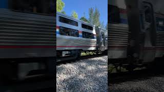 Amtrak98 Silver Meteor Northbound Through Palm Beach County at 79MPH November 18 2024 [upl. by Fulmer638]