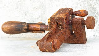 Restoration Of A Rusty Unknown Tool  This Is Hammer [upl. by Benedikta]