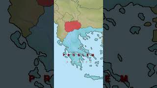 Why does Greece hate North Macedonia history politics europe greece [upl. by Suiramad]