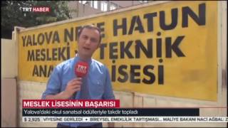 Meslek Lisesinin Edebiyat Başarısı  TRT HABER [upl. by Byrdie]