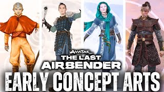 MORE EARLY CONCEPT ARTS AND BLOOPERS FROM THE CAST NETFLIXS AVATAR THE LAST AIRBENDER [upl. by Irrak914]