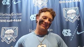 UNCs Vance Honeycutt Cameron Padgett and Scott Forbes after win over Charlotte UNC [upl. by Hendel917]