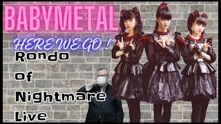 BABYMETAL  Rondo of Nightmare Live  Budokan Black Night Old man with ☕ reaction HERE WE GO [upl. by Nnaeirb]