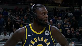 Lance Stephenson Halftime Interview After Drop 24 PTS In One Half [upl. by Archy]