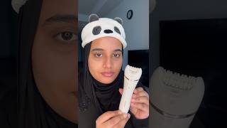 How to epilate your facial hair  Philips epilator 8000  shorts Philips [upl. by Dominick258]