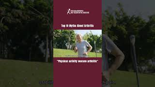 Does physical activity worsen arthritis ❌ Debunked ArthritisMyths MedicalMyths Myths [upl. by Yelrebmik]