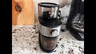 The Ultimate Grind Mr Coffee Burr Coffee Grinder Review and Demo [upl. by Sayed214]