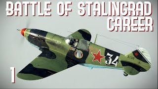 IL2 Great Battles  Battle of Stalingrad Career  Ep1  Welcome to the Front [upl. by Cassy576]