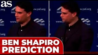 BEN SHAPIRO nails it 2018 PREDICTION accurately foresees BIDENHARRIS succession plan [upl. by Geis]