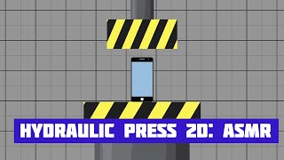 HYDRAULIC PRESS 2D ASMR [upl. by Dorelle]