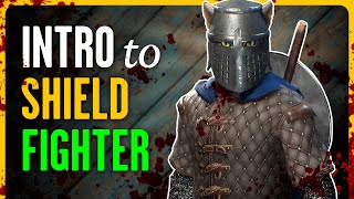 Intro to shield fighter and blockingfocused PvP — Dark and Darker [upl. by Llednyl668]