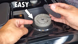 Gas Stove Top Burner Not Lighting Easy Fix [upl. by Lorrad920]