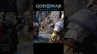 Kratos amp Odin 4K  God of War Ragnarök shorts [upl. by Roosnam688]