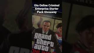 Gta online criminal enterprise starter pack giveaway [upl. by Magena]