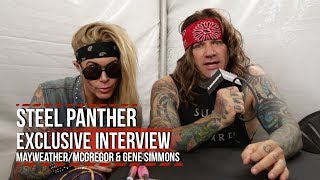 Steel Panther Hate MayweatherMcGregor  Love Gene Simmons [upl. by Ennovahc]