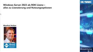 Windows Server 2022 als ROK Lizenz – alles zu Lizenzierung und Nutzungsoptionen [upl. by Selin15]