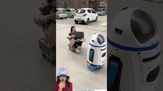 ROBOT BAIK JASA ANGKUT KOPER CEMILAN NAIK SAJA GRATIS ⁉️shorts funny dubbing [upl. by Rori844]