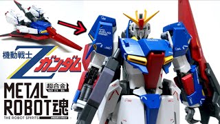 【METAL ROBOT魂】Zガンダム 完全変形ギミックを超徹底解説レビュー ヲタファ  METAL ROBOT soul Ka signature SIDE MS Z Gundam [upl. by Bui]