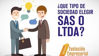 ¿Qué tipo de sociedad elegir SAS o LTDA [upl. by Zaneski]