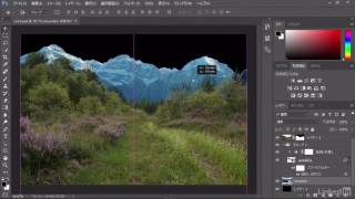 Photoshop 合成ワークショップ：山脈を挿入｜Lyndacom 日本版 [upl. by Olocin]