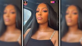 Porsha Williams ADMITS CHEATING With FUTURE on IG Live  Marriage Over [upl. by Yssis]