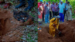 KABURI LAFUKULIWA KWENYE SHAMBA LA MWEKEZAJI TANGA SANDA NYEUSI NA NAZI VYAKUTWA quotALIZIKWA MWARABUquot [upl. by Kissel153]