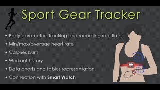 Sport Gear Tracker  BLE Heart Rate Monitor [upl. by Colbye]