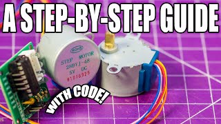 The Cheapest Stepper Motor And How You Use It 28BYJ48 amp ULN2003 Arduino Tutorial WITH CODE [upl. by Cichocki]