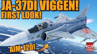 JA37DI VIGGEN FIRST IMPRESSIONS WEAPONS PERFORMANCE amp MORE  War Thunder DEV [upl. by Ennaeel]